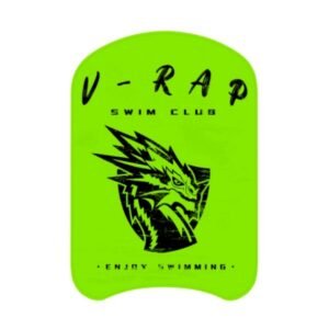 V-RAP Swim Club Kickboard - Green Dragon Print